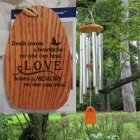Medium "LOVE LEAVES A MEMORY" Wind Chime. Personalized