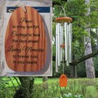 Medium "PEACE TO BRING COMFORT" Wind Chime. Personalized