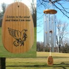 Medium "LISTEN TO THE WIND" Amazing Grace Chime (A FAVORITE!)