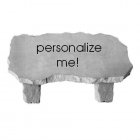 Personalized Garden Bench, Large