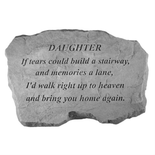 Family Memories "If Tears" Stone - Choice of Dedication - Click Image to Close