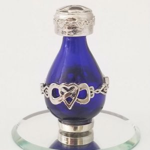 Infinite Love Tear Bottle & FREE Matching Tray - SILVER