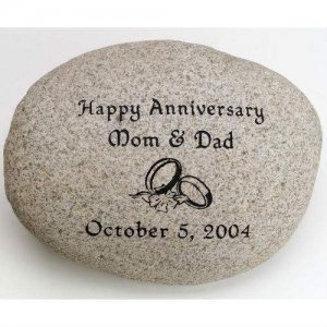 Garden Stone, Extra Large. Personalized