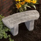 I Thought of You With Love Today Garden Memorial Bench