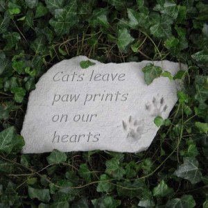 Cats Leave Paw Prints Garden Stone (BEST SELLER)