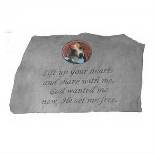 Lift Up Your Hearts... "PHOTO CAMEO" Garden Stone