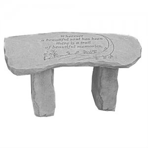 A Beautiful Soul Garden Memorial Bench