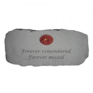 Forever Remembered "Symbol" Garden Memorial Bench