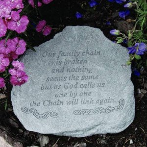 Our Family Chain Is Broken Garden Stone (BEST SELLER)