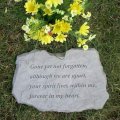 Gone Yet Not Forgotten Garden Stone (BEST SELLER)