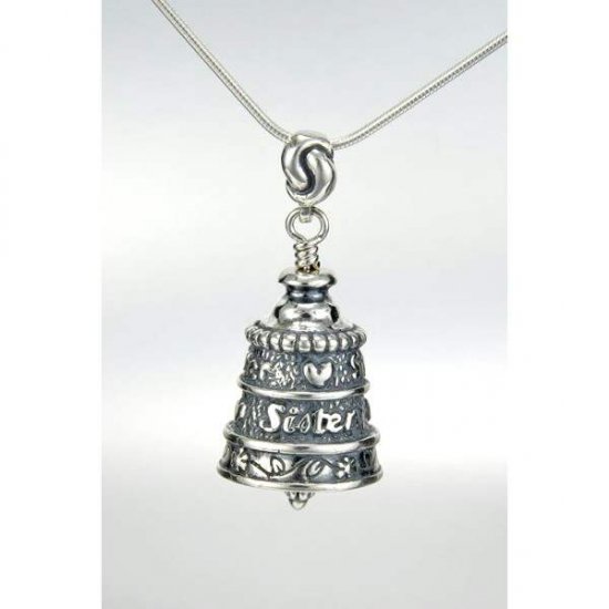 Precious Sister Bell Necklace (BEST SELLER) - Click Image to Close