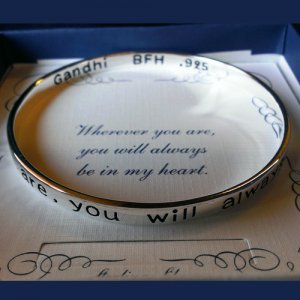 Always In My Heart- Sterling Silver Bracelet (BEST SELLER)