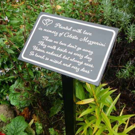 Those We Love Don't Go Away Personalized Garden / Tree Marker - Click Image to Close