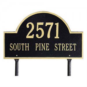 Arch Marker Standard Size Lawn Marker. Personalized