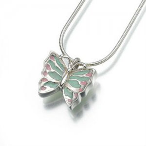 Butterfly Keepsake Cremation Jewelry - Sterling Silver