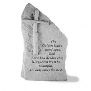 The Golden Gates Garden Stone