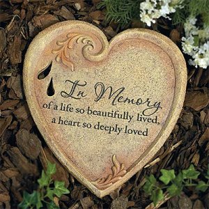 A Beautiful Life Heart-Shaped Garden Stone (BEST SELLER)