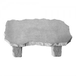 Garden Memorial Bench, Decorative. Large