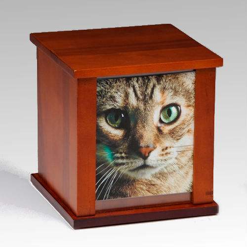 Birch Wood Photo Frame Pet Urn (BEST SELLER) - Click Image to Close