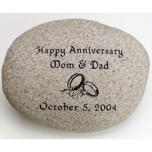 Garden Stone, Extra Large. Personalized - Click Image to Close