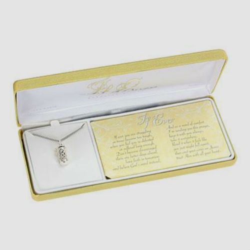 If Ever Prayer Box Necklace - Sterling Silver - Click Image to Close