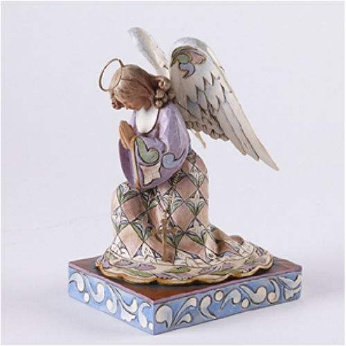 Jim Shore Kneeling Angel - Click Image to Close