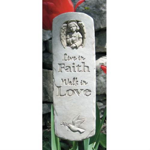 Faith and Love Plaque - Click Image to Close