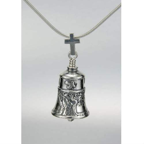 Prayer Bell Necklace - Click Image to Close