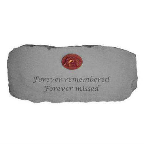 Forever Remembered "Symbol" Garden Memorial Bench - Click Image to Close