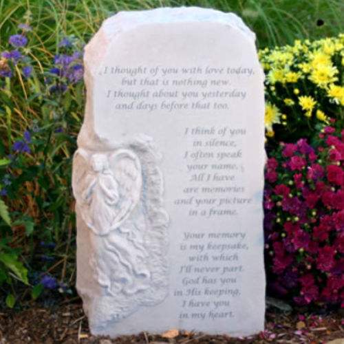 I Thought of You With Love Today Garden Obelisk - Click Image to Close