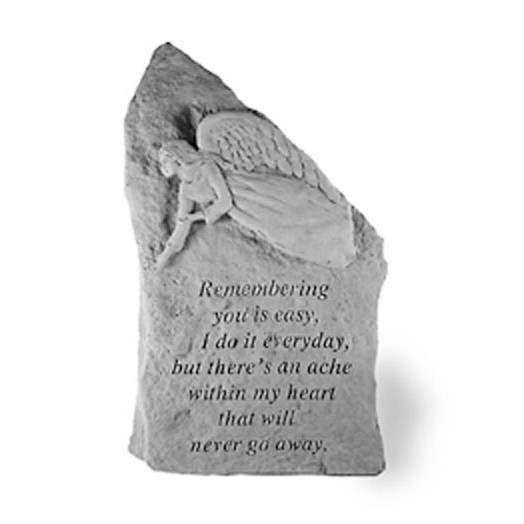 Remembering You Garden Stone - Click Image to Close