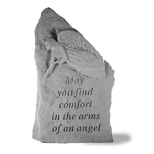 In The Arms Of An Angel Garden Stone - Click Image to Close