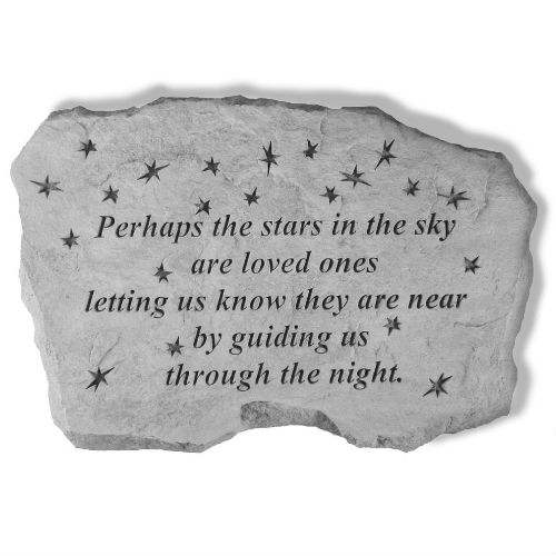 Perhaps the Stars Garden Stone (BEST SELLER) - Click Image to Close