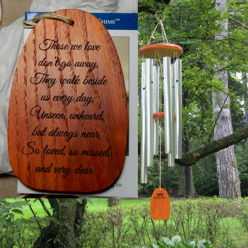 Medium "THOSE WE LOVE" Amazing Grace Chime - Personalized - Click Image to Close